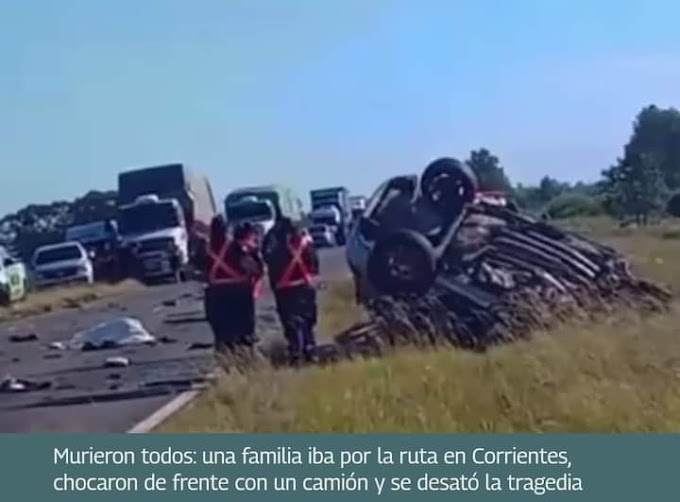 Tragedia en la Ruta: Choque Fatal entre Auto y Camión en Corrientes