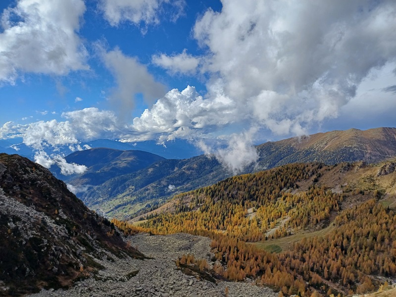 Panorama sulla Valle dei Mocheni