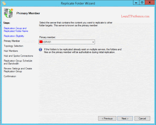 configure dfs namespace on windows server 2012 r2