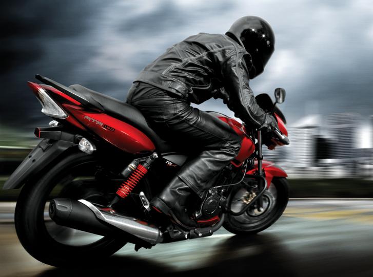 TVS Apache RTR 180 performance road bike