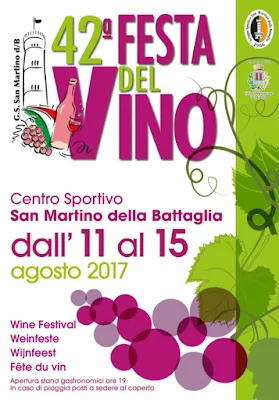 Festa del Vino 11-12-13-14-15 agosto Desenzano - San Martino della Battaglia (BS)