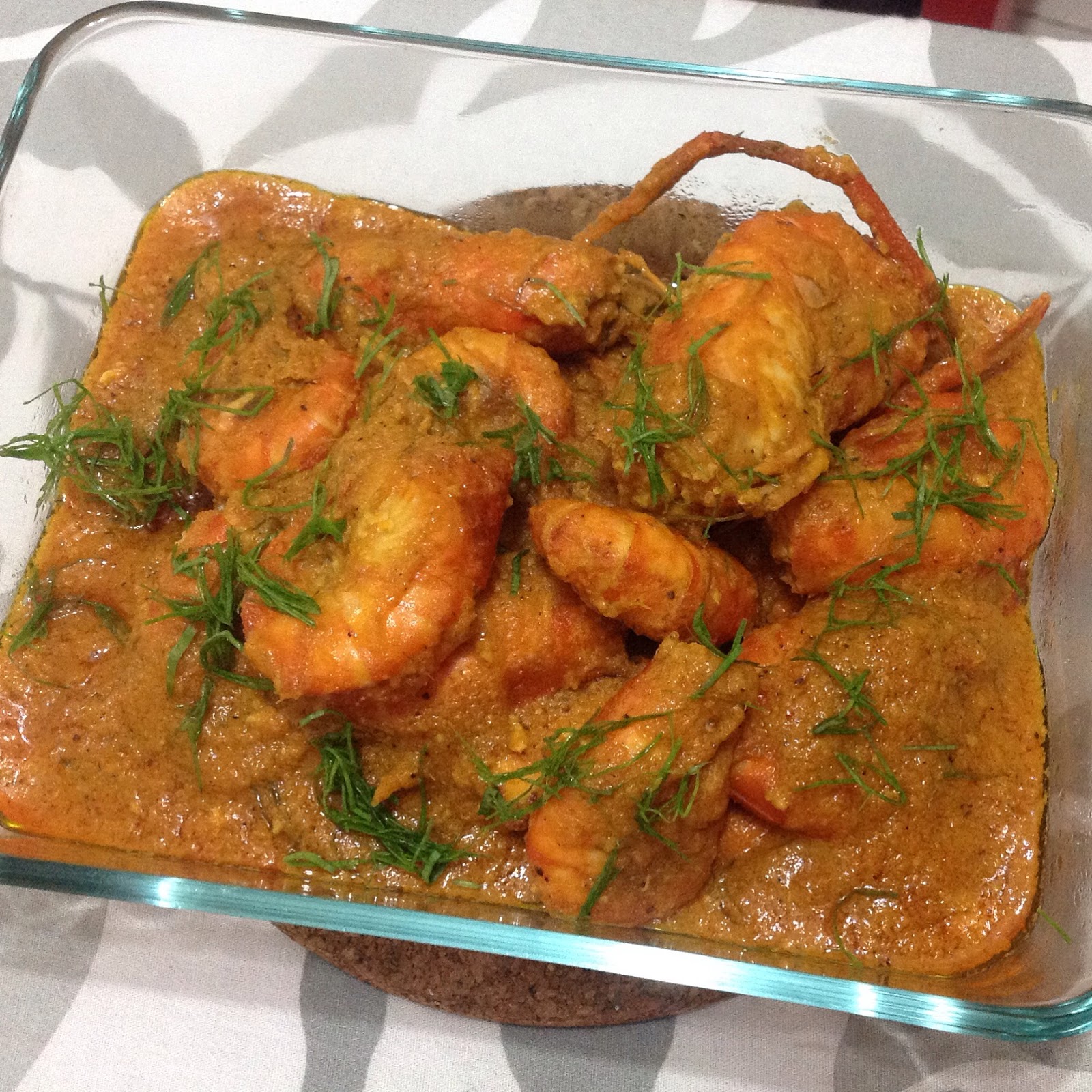 Kuali Hangus: Rendang Udang Galah