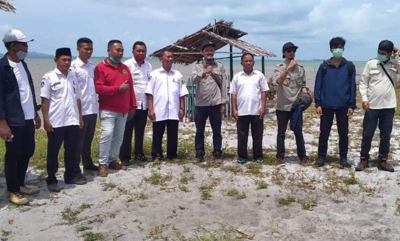 Tim Satker PPK OP 2 BWS Sumatera IV Mensurvei Sejumlah Titik Lokasi Abrasi Akibat Air Laut di Lingga