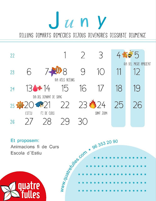 calendario junio