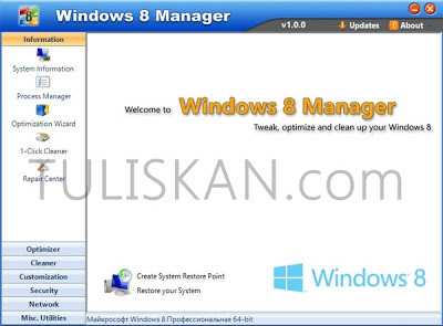 Yamicsoft Windows 8 Manager 1.1.0 Final Full