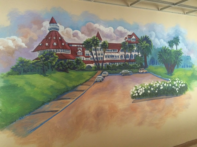 del coronado, del coronado san diego, del coronado painting, del coronado mural