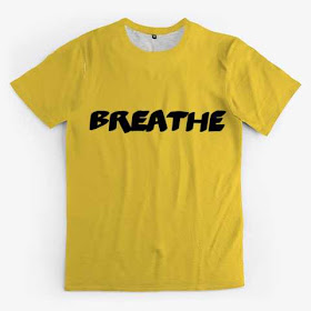Breathe All-over Unisex Tee Shirt Yellow