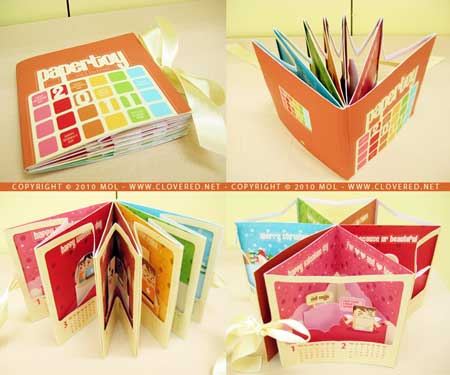 2011 Paper Toy Pop-up Calendar