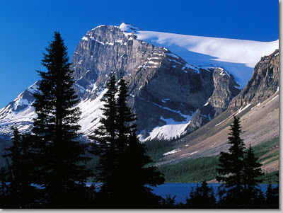 Mountain Peak, Banff National Park, Alberta, Canada