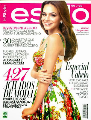 Bruna Marquezine Photos from Estilo Brazil Magazine Cover February 2014 HQ Scans