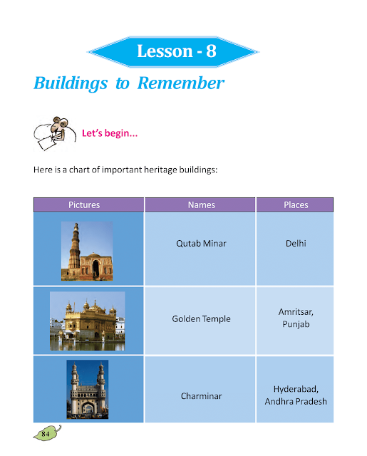 Buildings to Remember | Lesson 8 | পঞ্চম শ্রেণীর ইংরেজি | WB Class 5 English