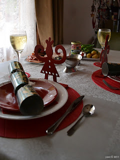 seven years of photographing the christmas table and it hasn't really changed that much