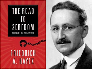 Quote of the Day : 'The road to serfdom – Cartoon 1' by Friedrich Hayek