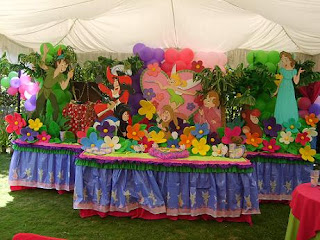 Decoracion Tinkerbell para Fiestas Infantiles, parte 3