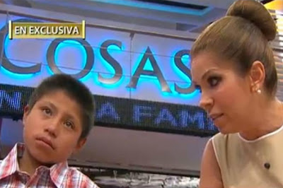 Rocio Sanchez Azuara invito a niño tzotzil humillado a "Cosas de la vida"