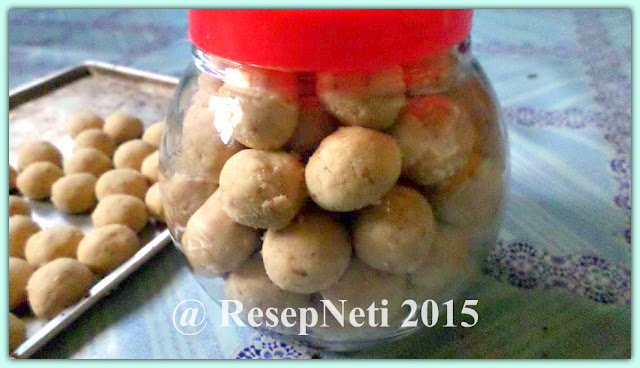 Resep kue kacang tanah atau skippy di dapur kusNeti 2015