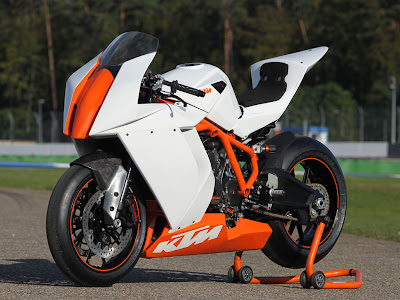 2011 KTM 1190 RC8R Front Angle View