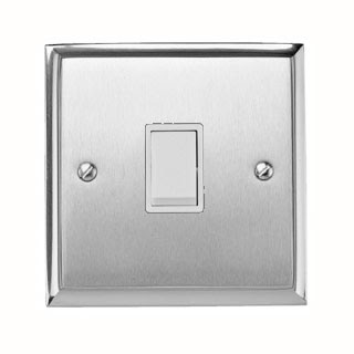 Heritage Brass P991, Contractor Range 1 Gang 2 Way 6A Rocker Switch