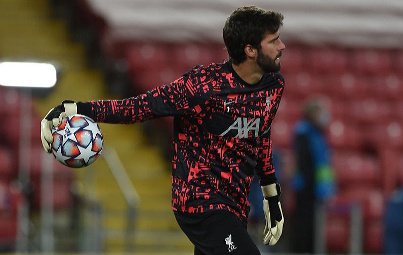 Alisson Becker believes Liverpool can stand tough times amid injury crisis.