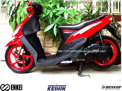 Mio Modif merah