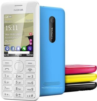 Nokia 206 RM-872-Logo