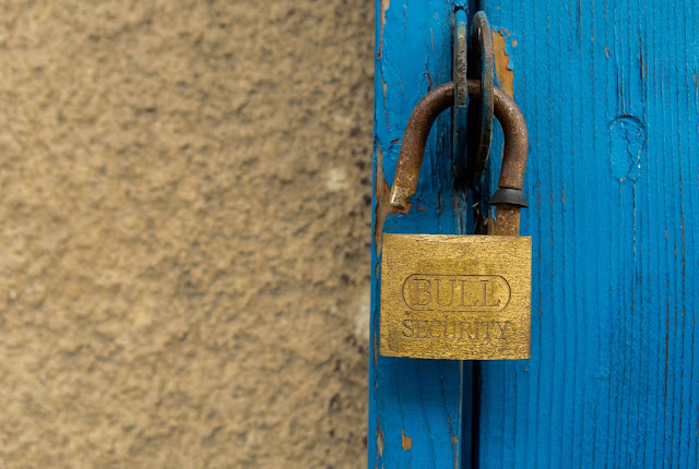 puerta, seguridad 