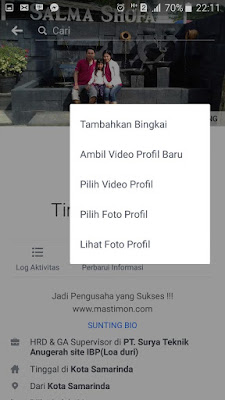 Cara membuat bingkai foto Profil Facebook ucapan hari raya 