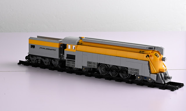 Nifeliz CO490 Steam Train Compatible Wit Lego