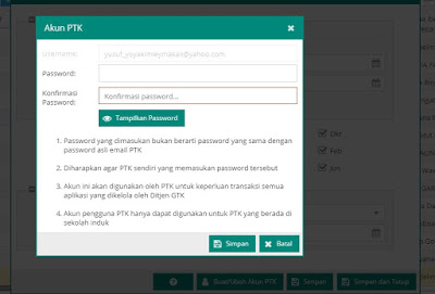 Panduan Cara Membuat Email Untuk Akun Guru Pada Aplikasi Dapodikdasmen 2020 -  dapo.dikdasmen.kemdikbud.go.id