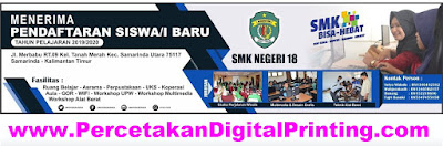 Contoh Desain SPANDUK Dari Percetakan Digital Printing Terdekat