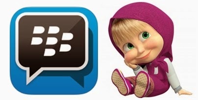  BBM Mod Tema Anime Masha and The Bear versi 2.2.1.53