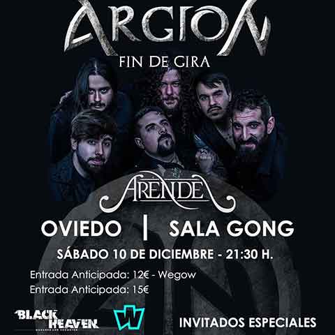 Diario de un Metalhead: ARGION: Fin de gira en Oviedo.