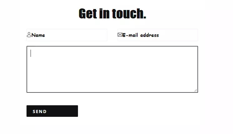 custom blogger contact form