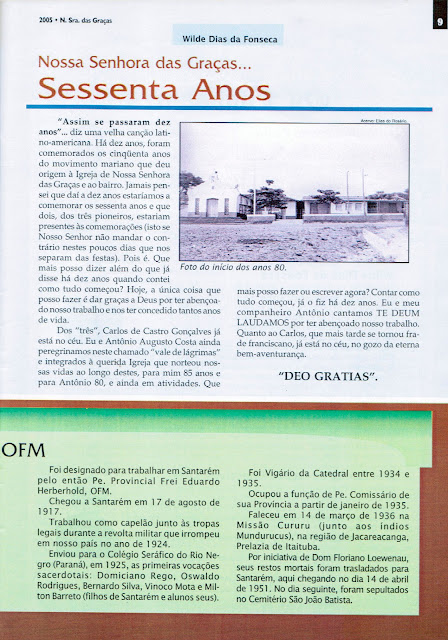 PROGRAMAÇÃO DAS FESTIVIDADES DE N. SRA. DAS GRAÇAS - 2005 - PAG 9