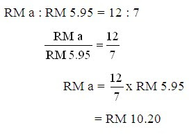 Contoh Soalan Nisbah Tingkatan 3 - Sragen C