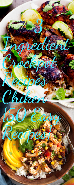 3 Ingredient Crockpot Recipes Chiken 50 Easy Recipes