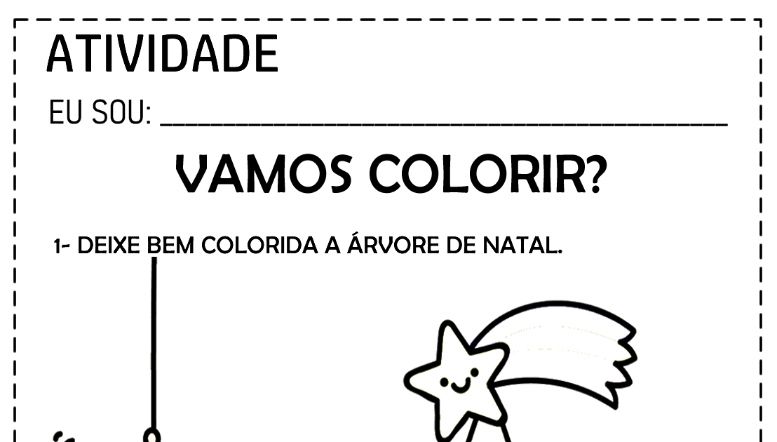 Desenhos para colorir - natal - A Arte de Ensinar e Aprender