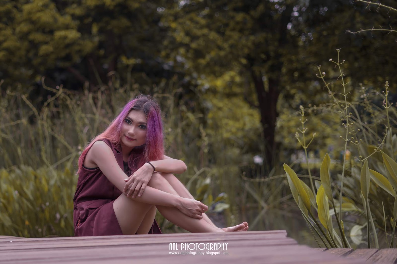 Hunting di kebon Raya Bogor (Paulina)