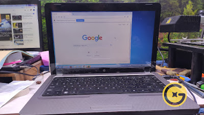 Service Laptop HP Compaq G42 No Display (Tidak tampil)