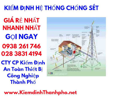 chi phí kiểm định hệ thống chống sét