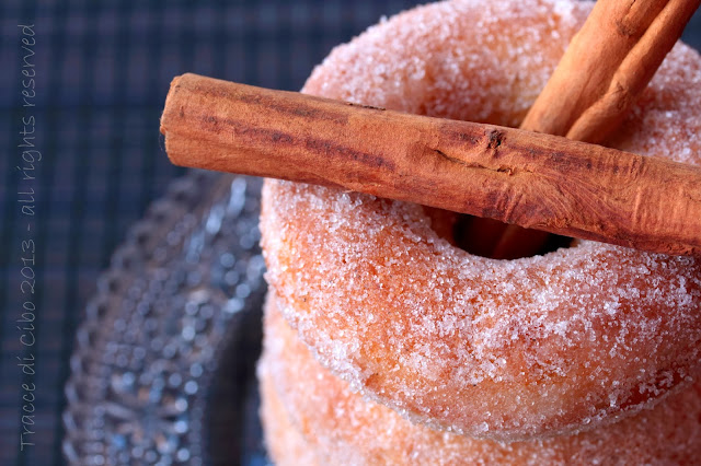 ciambelline, doughnuts al forno, baked doughnuts