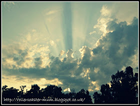 storm clouds and sunshine