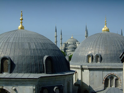 The Blue Mosque from Aya Sofya