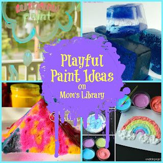 Playful Paint Ideas from Mom's Library