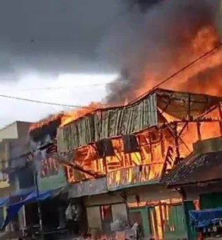 Kebakaran Di Siborongborong