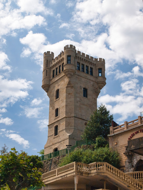 jiemve, le temps d'une pose, Espagne, San Sebastian, Saint Sébastien, mont igueldo, grande tour