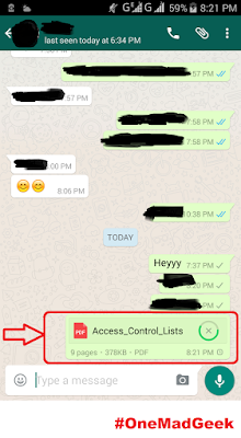  Now you can send Documents via Whatsapp update -Version 2.12.489
