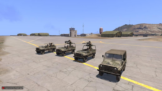 arma2からarma2へUAZ各種を取り込んだHAFM UAZ Cars アドオン