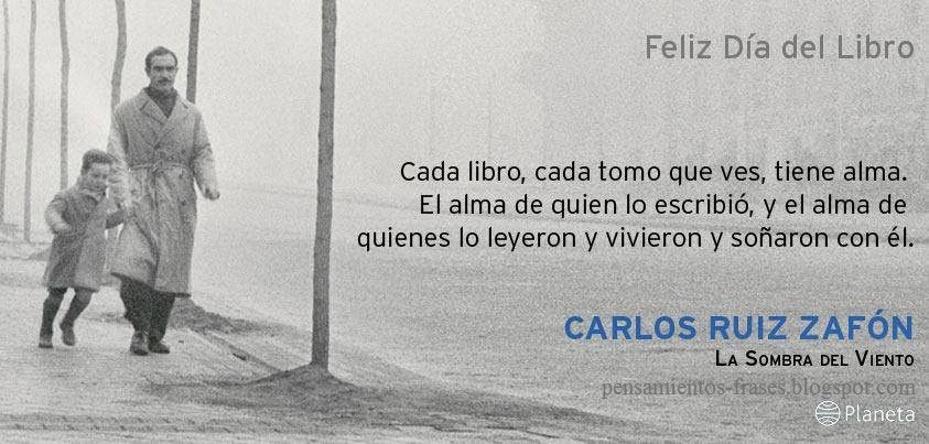 frases de Carlos Ruiz Zafón