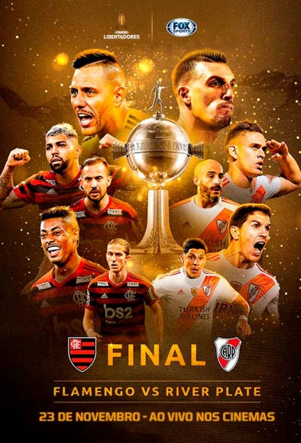 Flamengo X River Plate no Kinoplex